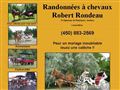 Randonnées à chevaux Robert Rondeau