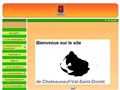 Site officiel de la mairie de Châteauneuf-Val-Saint-Donat
