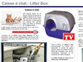 Caisse à chat - Litter Box