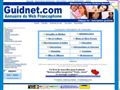 Guidnet.com - Votre guide sur Internet, Annuaire, services, wallpapers, gifs animÃ©s, rencontres...
