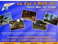 La kaz a bonhair : hôtel de charme à Madagascar.