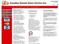 .ca Registration Agreement ~ Canadian Domain Name Services Inc. ~ Certified .ca Domain Name Registra