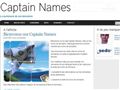 Captain names - Noms de domaine et domaining