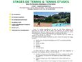 Stage de tennis