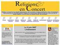Religions en Concert