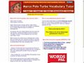 Logiciels Marco Polo de vocabulaire anglais, allemand, espagnol, italien