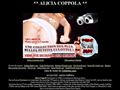Videos nue Alicia Coppola sexe biographie