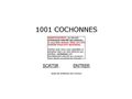 1001 cochonnes