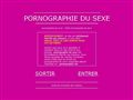 Pornographie du sexe