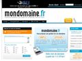 mondomaine.fr - enregistrement de nom de domaine .fr