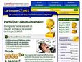 Régie publicitaire et Concours de sites web - La Coupe CI 2005