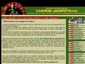 Casinos Jackpots en Ligne
