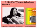 A Site For Women Who Love Women