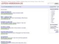Leipzig Suchmaschinen Anmeldung Linklisten Optimierung billig günstig kostenlos preiswert Homepage I