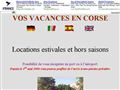 Vos vacances en Corse - Locations estivales et hors saisons