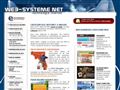WEB SYSTEME - Conception de sites web internet - HTML - ASP - ASP.NET