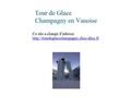 Tour de glace de Champagny en Vanoise